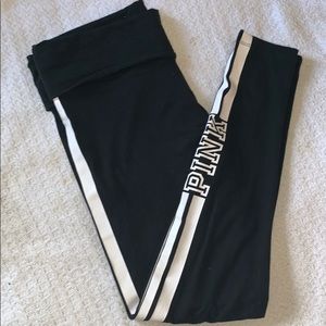 Victoria’s Secret Pink Cotton Yoga Leggings, M